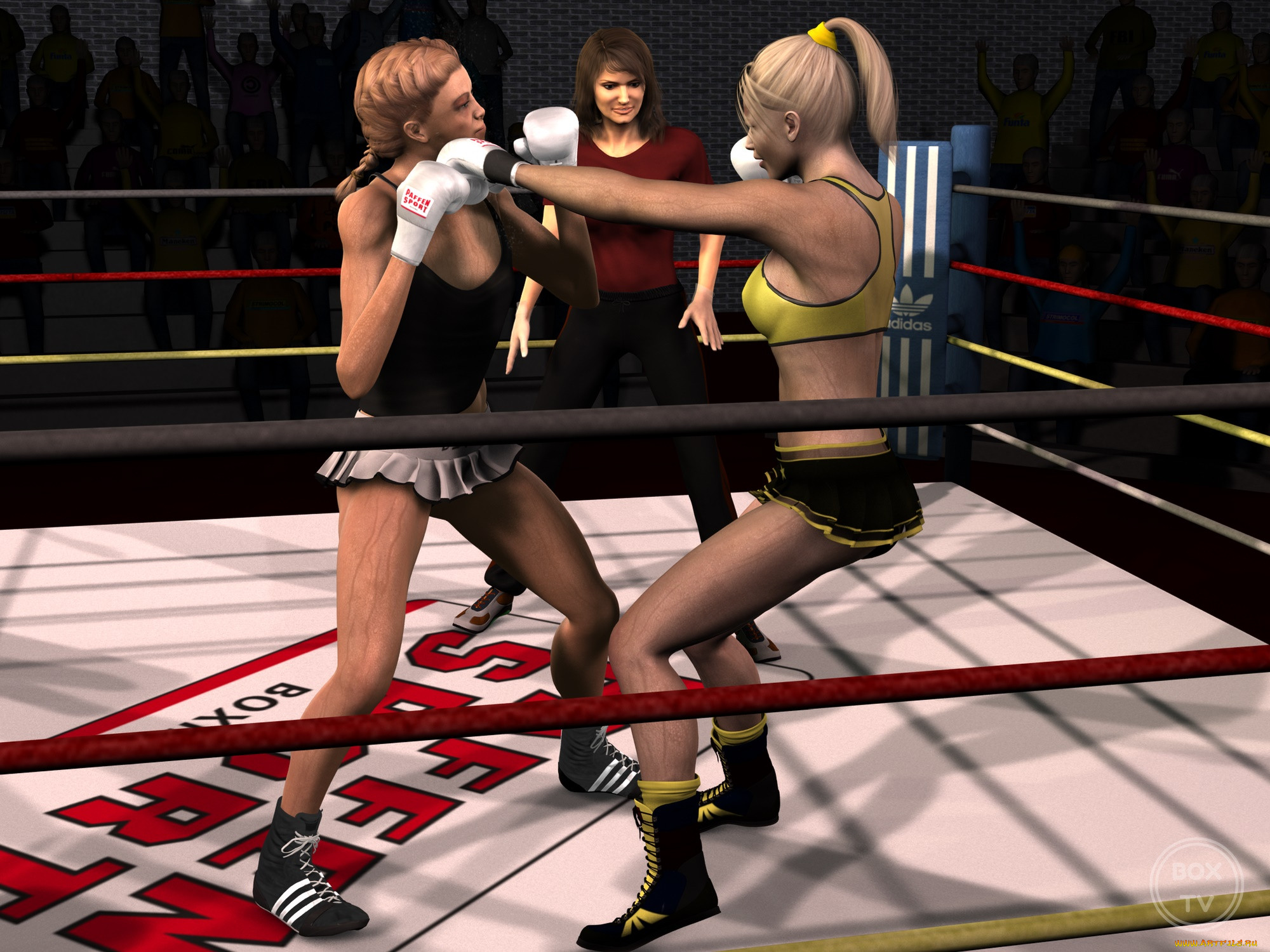 Untilited boxing game